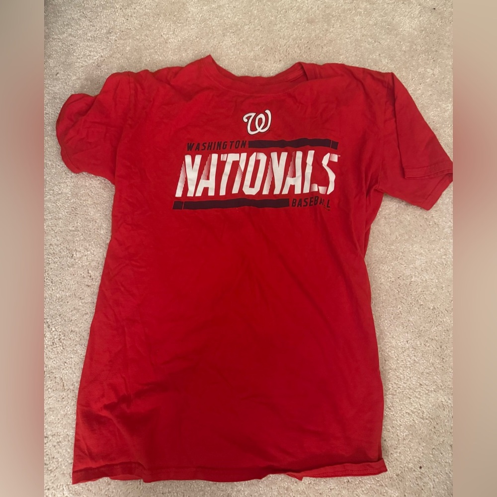 Men’s MLB Washington Nationals Tee. Sz L
